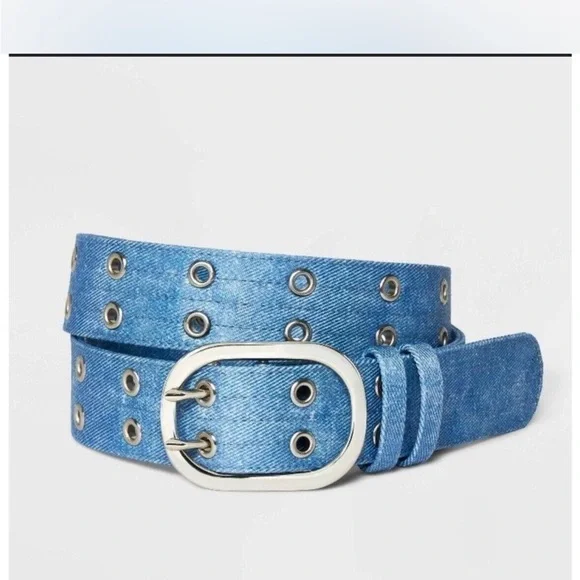 Wild Fable denim belt size small - Picture 2 of 3